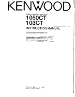 Kenwood 103-CT-Owners-Manual